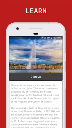 Itinerary screenshot B