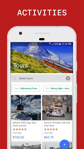 Itinerary screenshot C